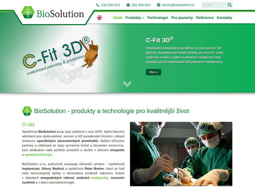 Web BioSolution.cz