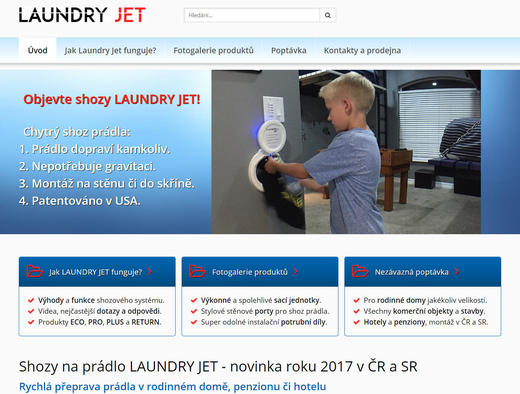 Web LAUNDRY JET ČR